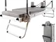 SHAIRMB Macchina Pilates Reformer, Macchina Pilates Pieghevole Attrezzature per La Casa, A...