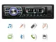 DONGMAO Autoradio 12V / 24V OLED Schermo a Colori Bluetooth FM Turner Aux-in Supporto Blue...