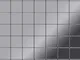 Mosaico metallo solido Acciaio inossidabile specchiato grigio spesso 1,6 mm ALLOY Attica-S...