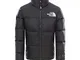 The North Face - Giacca invernale retro Nuptse, per bambini, colore: nero Nero M