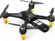 Mnjin Drone Portatile Rc con Fotocamera per 5G WiFi HD 1080P Adulti Quadricottero remoto a...