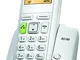 Gigaset AS160 Telefono Cordless, Vivavoce, Sveglia, Batterie Lunga Durata, Bianco