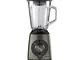 BLACK+DECKER BXJB1000E Frullatore,1000W., Caraffa in vetro 1,5 lt., colore grigio e nero.