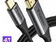 Adattatore da USB C a HDMI 4K@60Hz, iumido tipo C a HDMI [compatibile con Thunderbolt 3] p...