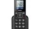 Brondi Amico Home, Telefono cellulare GSM per anziani con tasti grandi, tasto SOS e funzio...