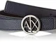 ARMANI EXCHANGE Belt cintura, Navy/Black, 75 Donna