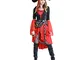 Sairain Ladies Fancy Dress Pirate Costume Halloween Fancy Dress Dress Corsara, Abito Cintu...