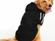 Pullover sportivo con cappuccio Namsan per cani medi e grandi, giacca per cani fatta ai fe...