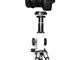 Gosky - Supporto a T per obiettivo fotocamera Canon EOS e adattatore per microscopio con a...