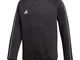 adidas Core18, Pantaloncini Unisex Bambini, Nero/Bianco, 11-12