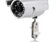 081 Store - telecamera videosorveglianza con registrazione su micro SD con 24 led infraros...