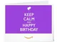 Buono Regalo Amazon.it - Stampa - Keep Calm and Happy Birthday
