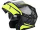 BHR Casco Modulare Moto con Doppia Visiera 805 POWER | Casco Moto Integrale Omologato ECE...
