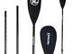 Nemaxx Pagaia Professional 100% Carbon Speed 3 Pezzi per SUP - Stand Up Paddle Board, Barc...