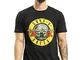 MERCHCODE Guns n' Roses Logo Tee, T-Shirt Men's, Black, XL