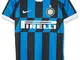 Inter, Maglia Home Bambino 2019/2020, Maglietta da Calcio Unisex Bambini, Blu (Blue Spark/...
