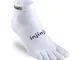 Injinji 2.0 - Calzini leggeri da uomo, taglia M, colore: Bianco