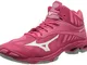 Mizuno Wave Lightning Z4mid, Scarpe da pallavolo Donna, Rosa (Azalea/Wht/Camelliarose 001)...