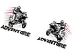 Qwjdsb per BMW F800gs F750gs F850gs GS F700 R1200GS R 1250 LC/A, Scatola da Viaggio Bagagl...