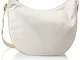 Borbonese 934777296, Borsa a tracolla Donna, Avorio (Cream), 35x38x15 cm (W x H x L)