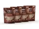 3Bears Porridge Cacao – pacchetto con 4 confezioni (4 x 400g). Con chicchi di cacao e senz...