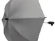 Baby ombrellone compatibile con chicco Echo Urban ACTIV3 Snappy grigio