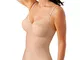 Playtex Body MODELLATORE 2858 Regina di Quadri Coppa B Nero - Beige dalla TG 34 alla TG 42...