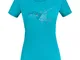 Salewa Sporty Graphic, T-Shirt Donna, Ocean, IT 44/DE 38