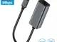 GlobaLink Adattatore da USB C a Ethernet, Tipo C a RJ45 Cavo Adattatore di Rete LAN Gigabi...