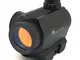 BIGNAMI Red DOT reddot da Caccia Softair olografico Hunting MIRINO per Fucile CARABINA Vis...