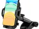 MOSOTECH Porta Cellulare da Auto, Portacellulare per Auto Univeerale, Rotazione a 360°Rego...
