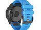 ANBEST 22mm Cinturino Orologio in Silicone per Cinturini Fenix ​​5/Fenix ​​5 Plus/Fenix ​​...