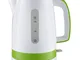 Triomph etf1793 bollitore elettrico 1.7L 2200 W bianco e verde 1.7 Litro, 2200