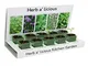 Herb-a-Licious - Kit di 5 erbe aromatiche da coltivare a partire dal seme, 100% riciclabil...