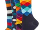 Happy Socks Mix Gift Box Calzini, Multicolore, 36-40 (Pacco da 4) Uomo