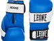 LEONE 1947, Shock Guanti Boxe, Unisex - Adulto, Blu, 14 OZ, GN047