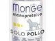 Monge Monoproteico Solo Pollo Alimento Umido per Cani 12 X 400gr