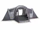 Bertoni Tende Vis a Vis 4 VIP Tenda da Campeggio a Catino Unico Vis a Vis 4 VIP, Grigio, U...