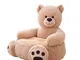 Sedile per Bambini in Peluche Poltrona per Bambini Poltrona Comfort Seduta per Divano per...