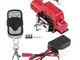 Dilwe RC 1/10 Set Ricevitore Ricevitore Telecomando Argano Cingolato per Auto HSP Redcat R...