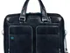 Piquadro Blue Square Borsa sottile porta computer, Blu Notte - CA2849B2-B2