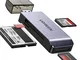 UGREEN Card Reader USB 3.0 4 in 1, Lettore di Schede di Memoria per SD, Micro SD/ TF, CF,...