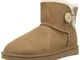 UGG Mini Bailey Button Ii, Stivali classici Donna, Marrone (Chestnut), 37 EU