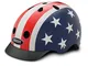 Nutcase NTG3 2020 Casco da Bici, Multicolore (Stars & Stripes), M