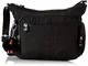 Kipling Gabbie S, Borsa a Tracolla Donna, Nero (True Black), 29x22x16.5 cm