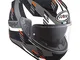 Suomy Casco Speedstar Flow, Mattwhite/Grey, M