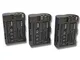 Set 3 batterie Li-Ion per fotocamera Nikon D80, D90, D900, DSLR D700 sostituisce EN-EL3, E...