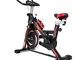 Core Exercise Bike 1300 - Fitness Bike con Monitor e Resistenza regolabile – Cyclette con...