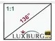 Luxburg® 345,4 cm Full HD 3D elettrico motorizzato schermo proiettore, proiezione – Scherm...