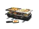 SUNTEC Raclette Grill RAC-8212 evolution – barbecue da tavolo elettrico per 8 persone – se...